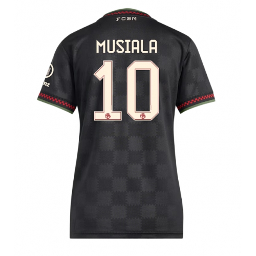 Billige Fotballdrakt Bayern Munich Jamal Musiala #10 Replika Tredjedrakt Dame 2025-26 Kortermet Billige Fotballdrakt Bayern Munich Jamal Musiala #10 Replika Tredjedrakt Dame 2025-26 Kortermet